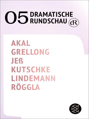 cover image of Dramatische Rundschau 05